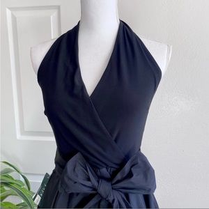 NWT Lauren Ralph Lauren Black Sleeveless Dress 2